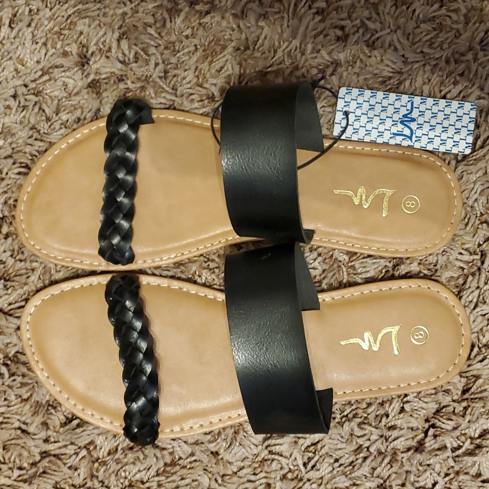 Brand new slide sandals